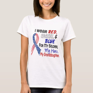 Red White Blue For My Granddaughter T-Shirt