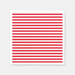 Red White & Blue Fun Patriotic Celebration Napkin