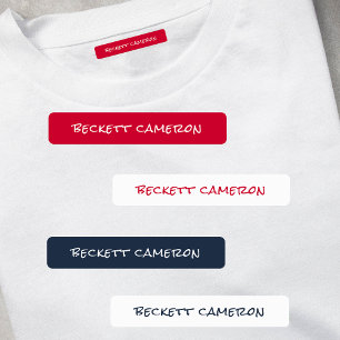 Red White Blue Iron On Clothing