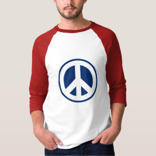 Red, White & Blue Peace T-Shirt