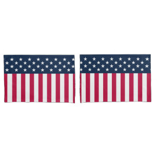 Red White Blue  Pillowcase