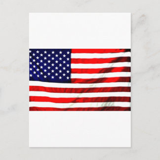 Red White Blue Postcard