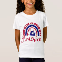 Red, White, Blue Rainbow America