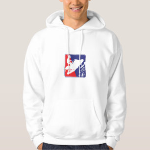 red-White-Blue-Sled-zazzle Hoodie