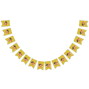 Red White Blue Star Bunting