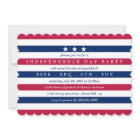 Red, White & Blue Stripes 4th Of July Party