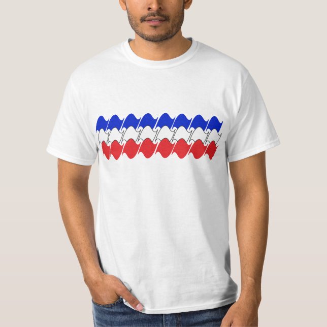 Red White Blue T-Shirt (Front)