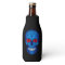 Red White Blue USA Zombie Skull  Bottle Cooler
