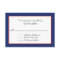 Red, White, & Blue Wedding RSVP Card