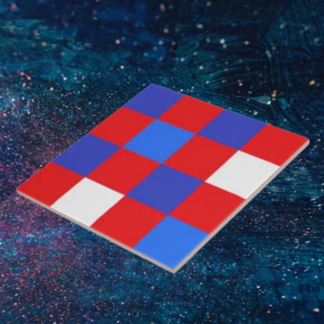 Red, White & Bold – Patriotic Independence Day  Tile (Creator Uploaded)