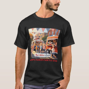 Red White & Boom! Family Patriotic Celeb Custom T-Shirt
