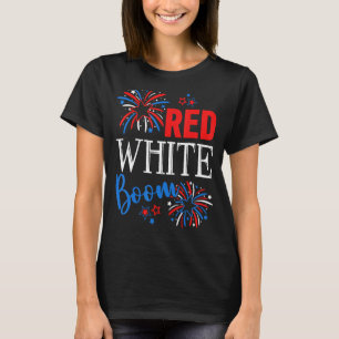 Red White & Boozy 4th Of July Party Drinking 3 T-Shirt