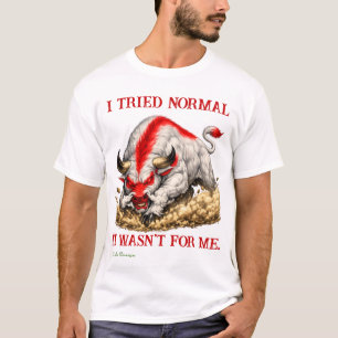 Red & White Bull T-Shirt