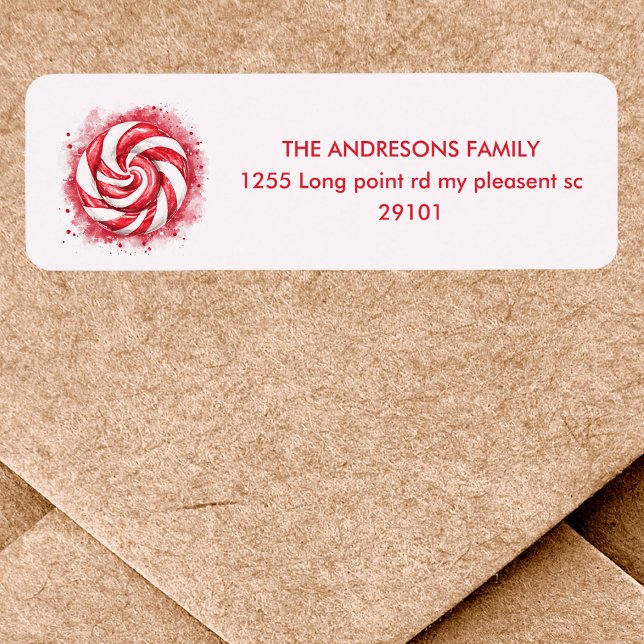 Red & White Candy Winter Birthday  (Creator Uploaded)