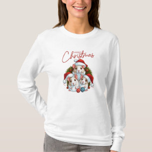 Red White Christmas T-Shirt 