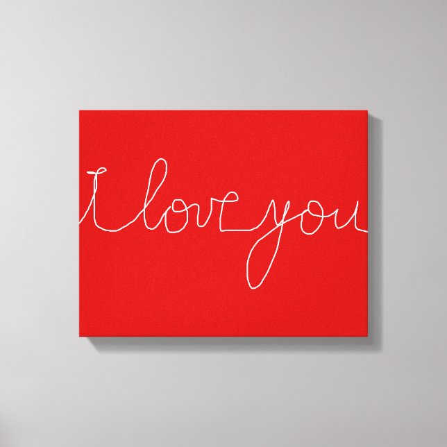 red & white decor love theme (Front)