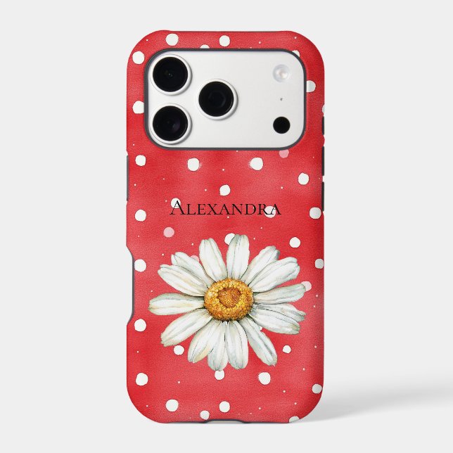 Red White Dots Strawberries Teddy Bear (Back)