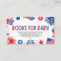 Red White & Due 4th of July Books For Baby Game