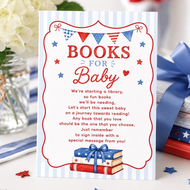 Red White & Due Books for Baby Insert (Creator Uploaded)