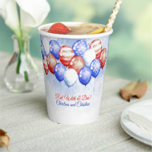 Red White & Due Independence Day Baby Shower