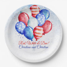 Red White & Due Independence Day Baby Shower