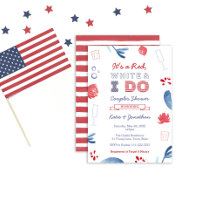 Red White & I Do Bachelorette Party Bridal Shower