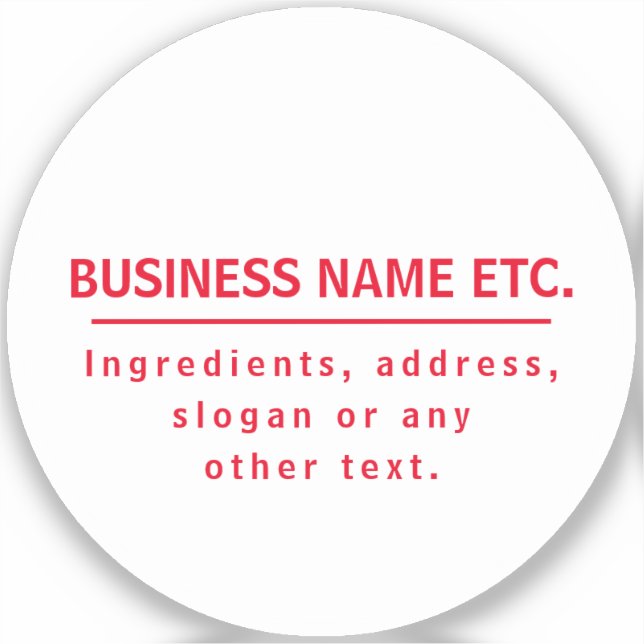 Red & White Multi-Purpose (Front)