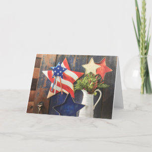 RED WHITE OR BLUE HAPPY BIRTHDAY TO "YOU" CARD