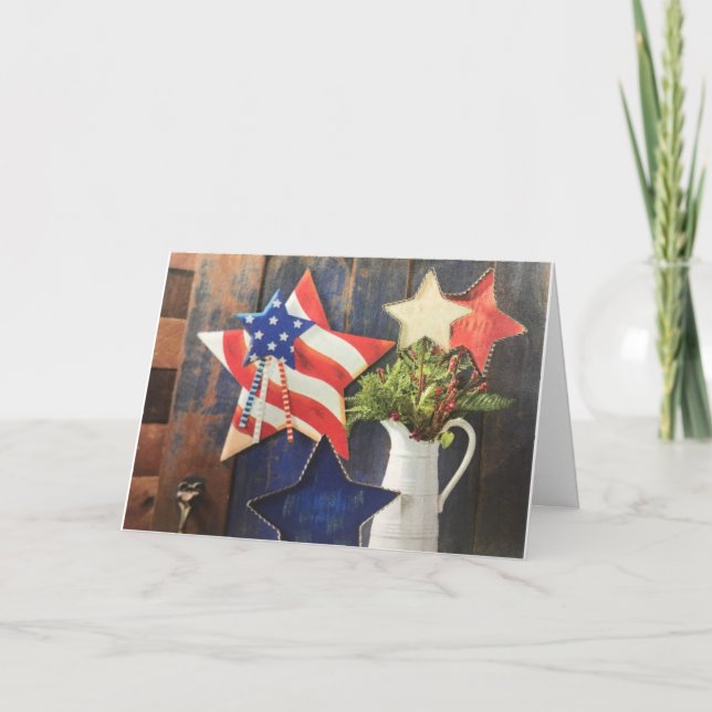 RED WHITE OR BLUE HAPPY BIRTHDAY TO "YOU" CARD (Front)