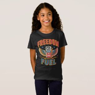 Red White & Refueled Patriotic 4th of July T-Shirt
