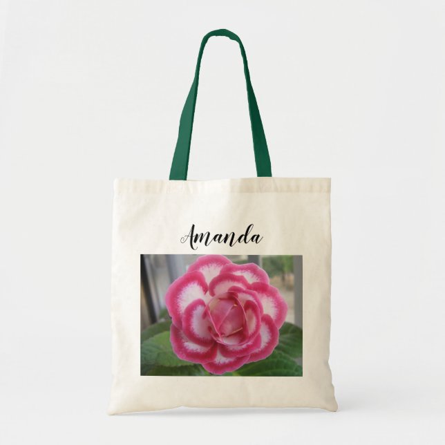 Red white rose, a personalised bag for your brides (Front)