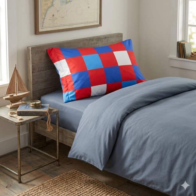 Red, White & Snooze – Patriotic Pillowcase (Creator Uploaded)