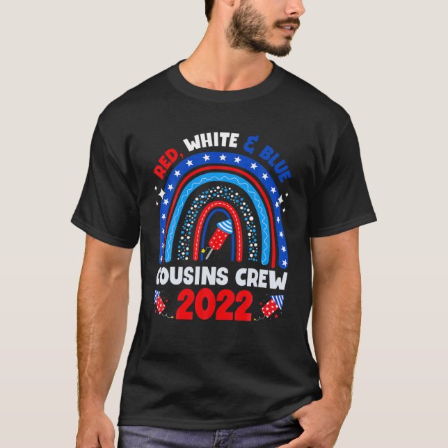 Red White T-Shirt (Front)