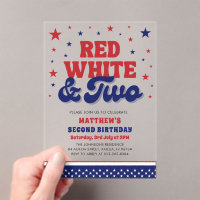 Red, White & Two 4th July 2nd Birthday Party