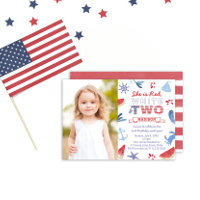 Red White TWO Seaside Shells 2nd Birthday Party