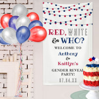 Red, White & Who? 4th Of July Gender Reveal Party