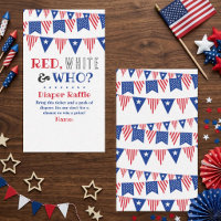 Red, White & Who? 4th Of July Gender Reveal Party