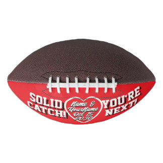 Red & White - YOU'RE NEXT! Alternative Garter Toss American Football