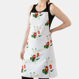 Red Willow II Reverie: Vintage Botanical  Apron