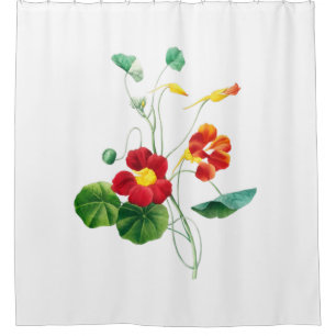 Red Willow II Reverie: Vintage Botanical Shower Curtain