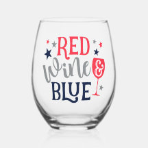 Red, Wine and Blue