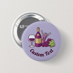 Red Wine Button