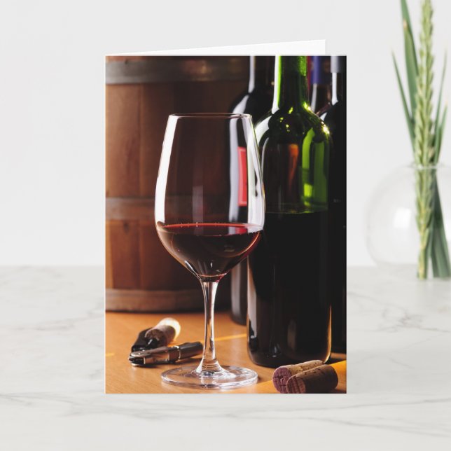 Red Wine Card (Front)