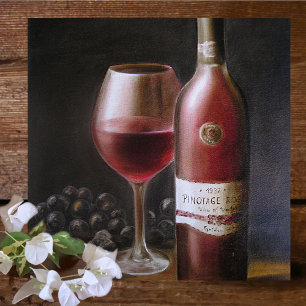 Red Wine Glass Coaster