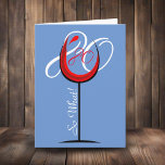 Red Wine Glass Funny Quote 80th Birthday Card<br><div class="desc">Red Wine Glass Funny Quote 80th Birthday Card. The design has an abstract red wine glass with an age number in it and on the background is the number in white colour. Quote 80 So what is motivational, positive and funny, and is perfect for a person with a sense of...</div>