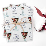 Red Wine Glass Rose Watercolor 60th Birthday Wrapping Paper Sheet<br><div class="desc">Red Wine Glass Rose Watercolor 60th Birthday Wrapping Paper. The design has watercolor red wine glass,  roses and twigs. The text is fully customisable - personalise it with your name and any age.</div>