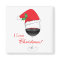 Red Wine Holly Santa Hat I Love Christmas Gifts