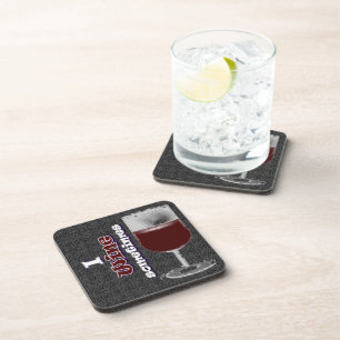 Red Wine HUMOR Coaster