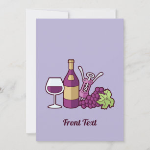 Red Wine Invitation