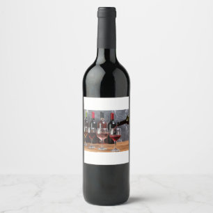 Red Wine Label